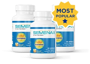 Semenax 3 bottle supply, 90 day semen volume supplement